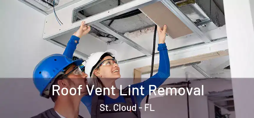 Roof Vent Lint Removal St. Cloud - FL